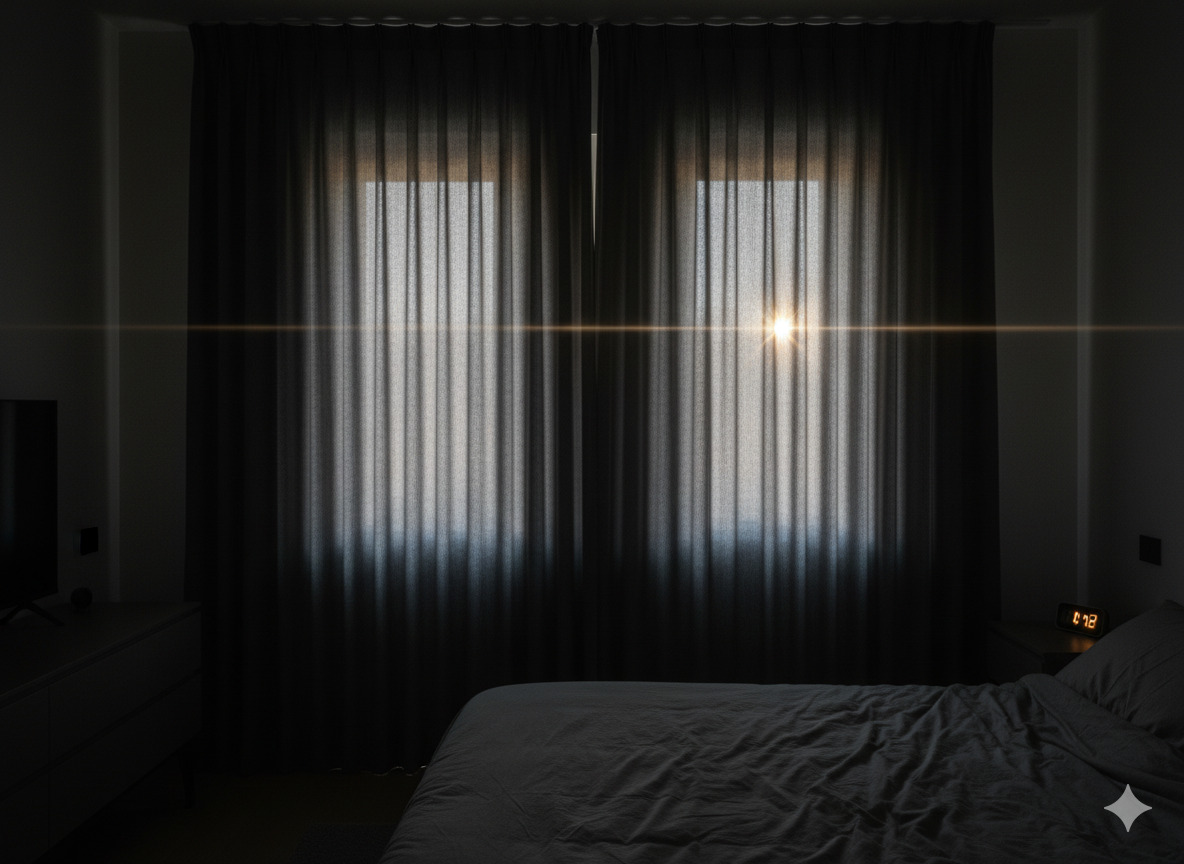 Blackout curtains